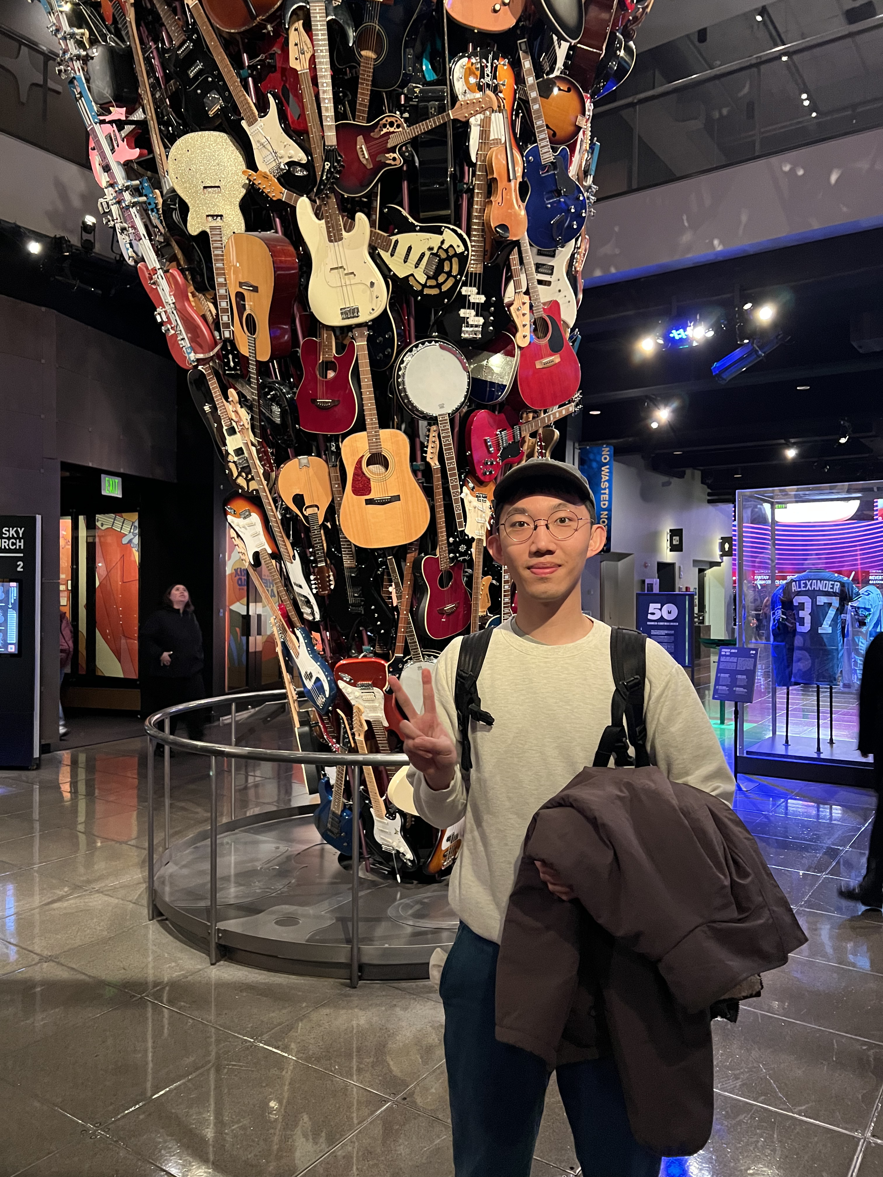 MoPOP 裡的吉他塔